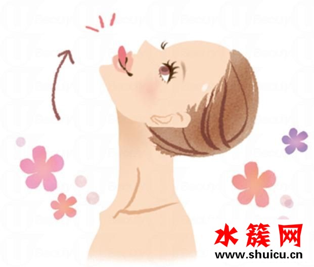 比肥肚腩更雷人的是双下巴！简单小脸运动消灭双下巴