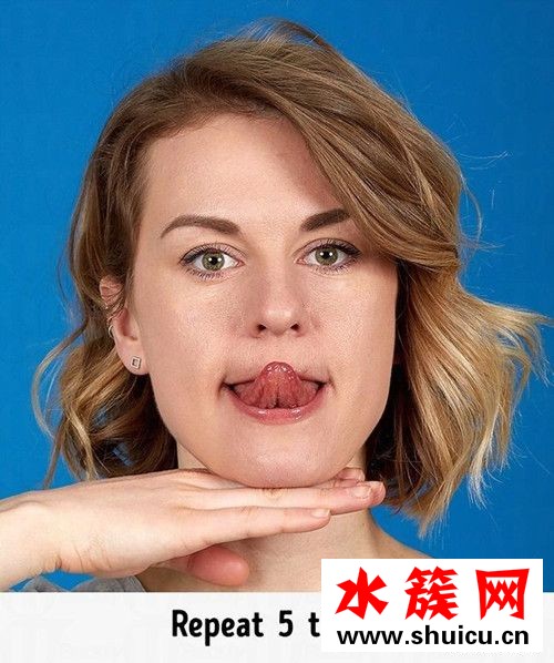 击退婴儿肥和双下巴 7步瘦出精致小V脸