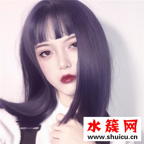 染发颜色大全图片女