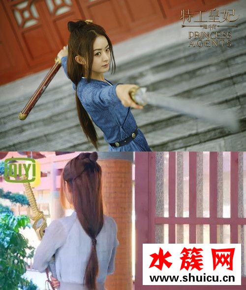 楚乔传赵丽颖发型