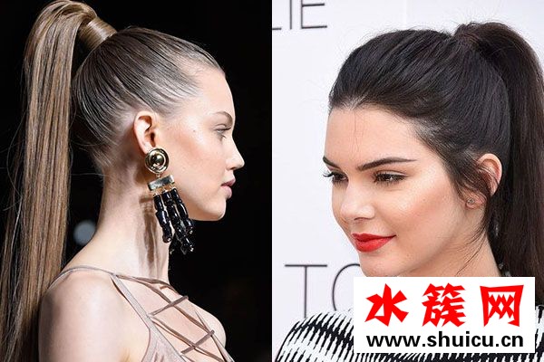 楚乔传赵丽颖马尾辫发型