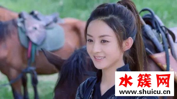 楚乔传赵丽颖马尾辫发型