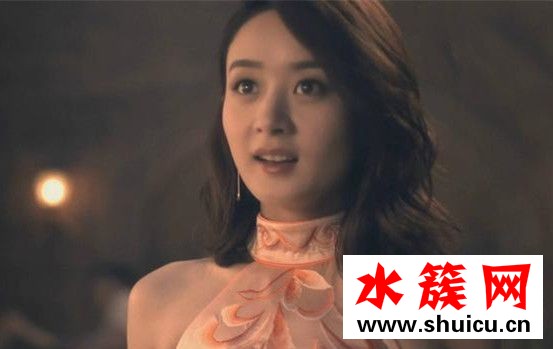 赵丽颖德芙广告发型