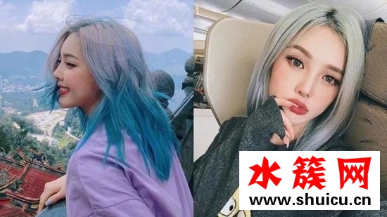 染发蓝色都有什么蓝