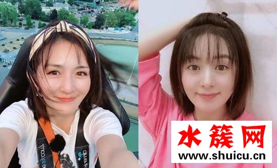 赵丽颖最新发型短发