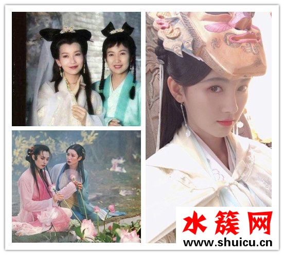 鞠婧祎白蛇传造型