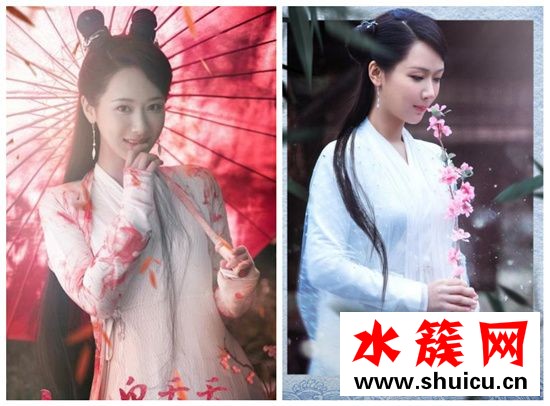 鞠婧祎白蛇传造型