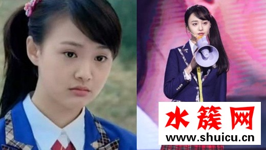 郑爽出道前后对比照
