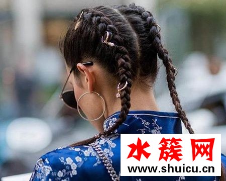 创造101最新一期孟美岐发型怎么编