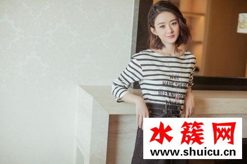 赵丽颖最新发型2018