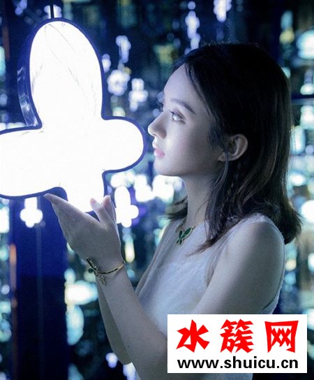 赵丽颖最新发型2018