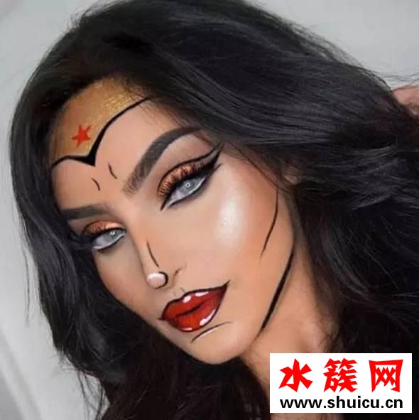 万圣节破碎娃娃妆怎么画