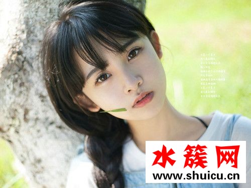 日系无辜大眼萝莉妆的画法