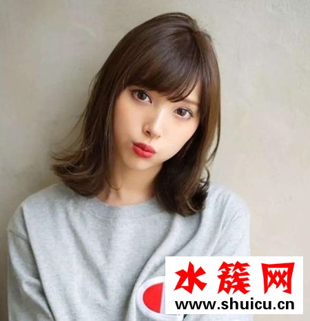齐肩发型烫什么卷好看