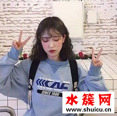 齐肩发型烫什么卷好看