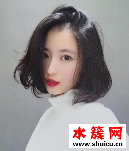 大脸适合什么长度的短发