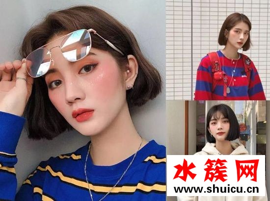 2019流行齐脸短发图片