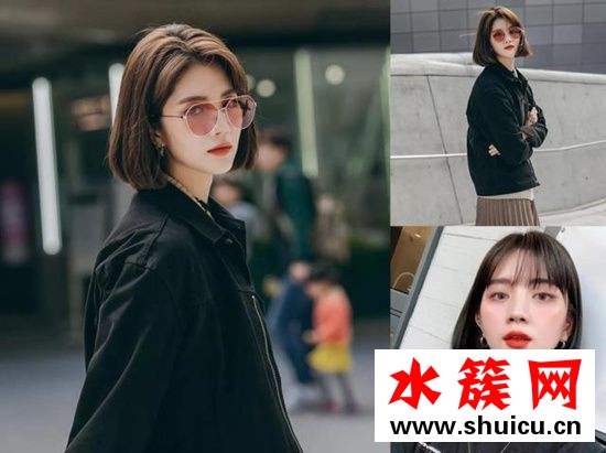2019流行齐脸短发图片