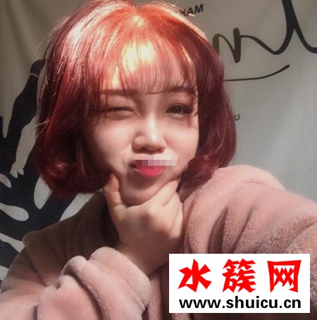 脏橘色染发后可以洗头吗