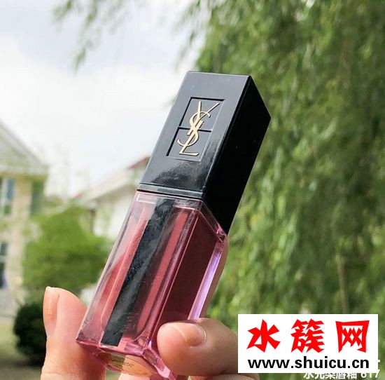 YSL水光染唇釉617试色