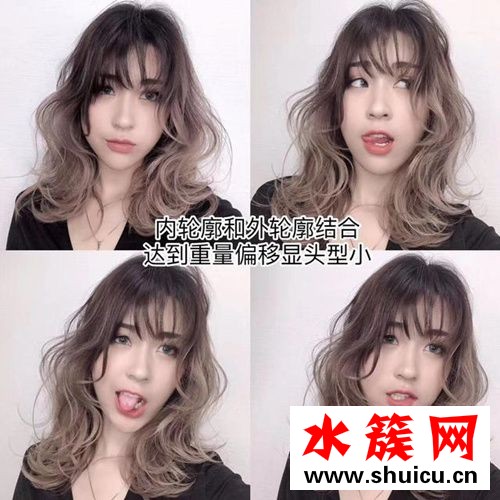 后脑勺凸起剪短发好看吗