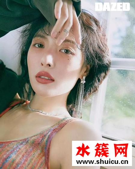 羊毛卷发型怎么烫好看